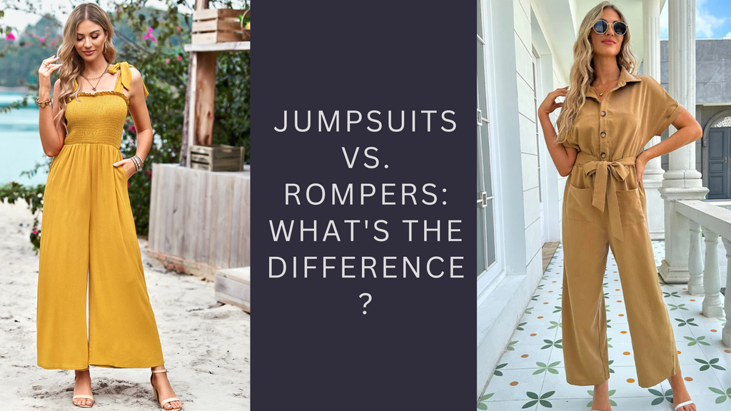 Jumpsuits vs. Rompers: What's the Difference?
