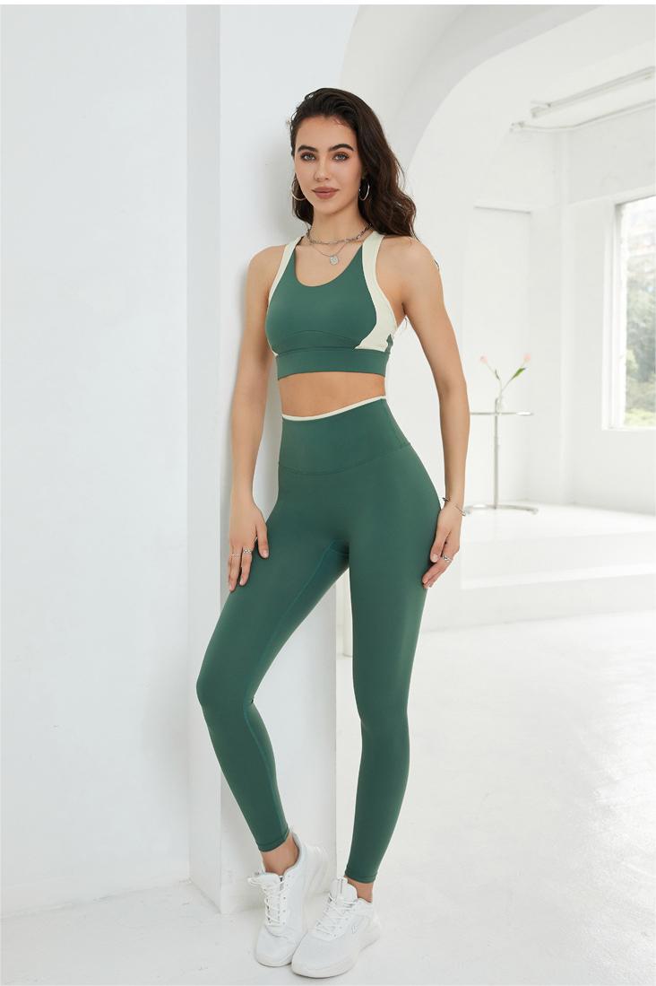 Dotted Jacquard Seamless Cropped Pants Butt Lift Tummy Control