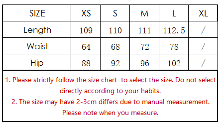 size chart for solod color denim jeans