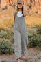 Double Take Full Size V-Neck Sleeveless Jumpsuit with Pockets