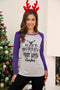 Christmas Full-Size Graphic Long Sleeve T-Shirt | Festive Holiday Style