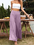 wide leg mint pants