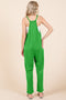 Culture Code Full Size Sleeveless Jumpsuit with Pockets